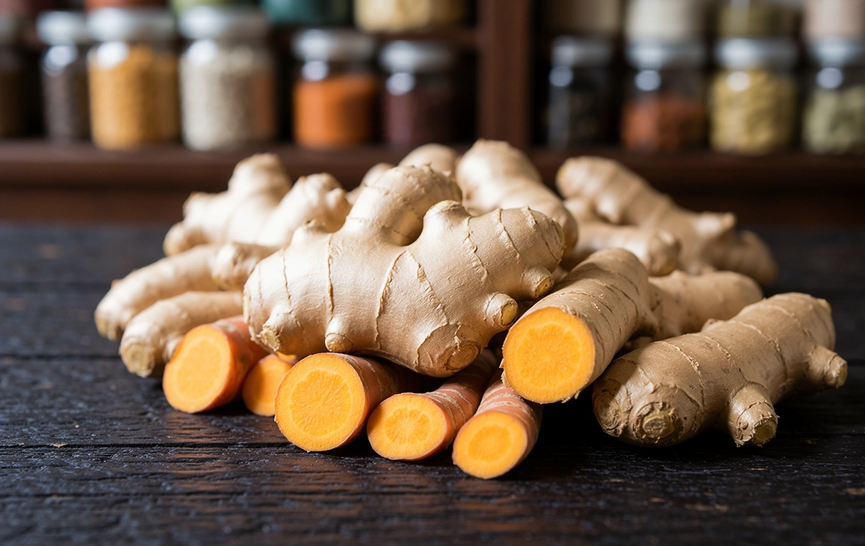 Traditional Indonesian herbal ingredients